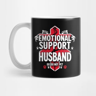 Emotional-Support-Husband-Do-Not-Pet Mug